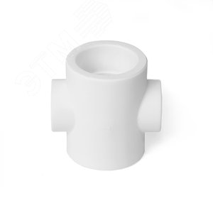 Крестовина 25х20 переходная полипропиленовая PPR белая - фото 2