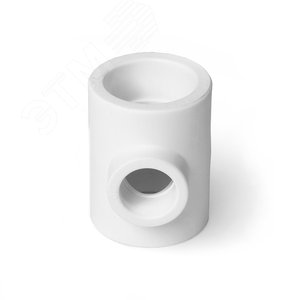 Крестовина 25х20 переходная полипропиленовая PPR белая - фото 3