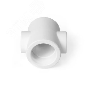 Крестовина 25х20 переходная полипропиленовая PPR белая - фото 5