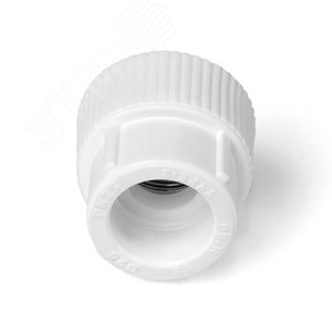 Муфта комбинированная 40x1' ВР полипропиленовая PPR белая - фото 4