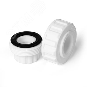 Соединение разборное 32 полипропиленовое PPR белое - фото 4