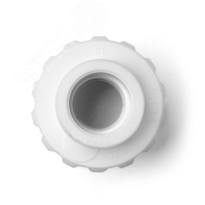 Соединение разборное 32 полипропиленовое PPR белое - фото 5