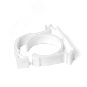 Опора 50 мм PPR, с креплением, белая - фото 3