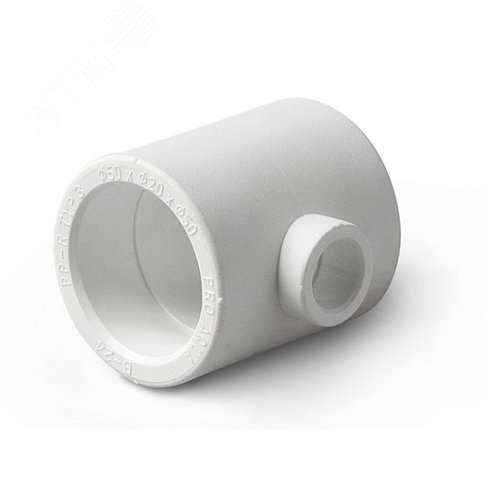 Изображение товара Тройник переходной 50x32x50 полипропиленовый PPR белый (шт)