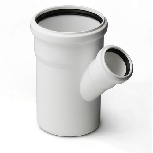 Изображение товара Тройник 75х50 45 град, для малошумной канализации (шт)