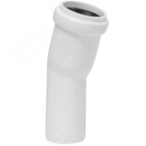 Изображение товара Отвод 50 15 град, для бесшумной канализации (шт)