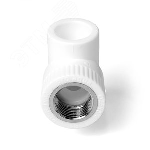 Тройник комбинированный 32x1' ВР полипропиленовый PPR белый - фото 2