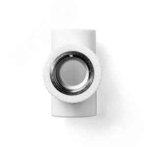 Тройник комбинированный 32x1' ВР полипропиленовый PPR белый - фото 3