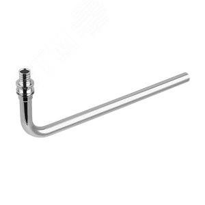 Трубка Г-образная для подключения радиатора 750x16 (Угольник аксиальный) - фото 7