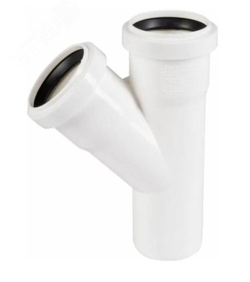 Изображение товара Тройник 32 45 град, для малошумной канализации (шт)