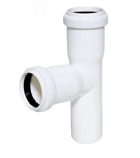 Изображение товара Тройник PRO AQUA STILTE 87 градусов для малошумной канализации 40 мм