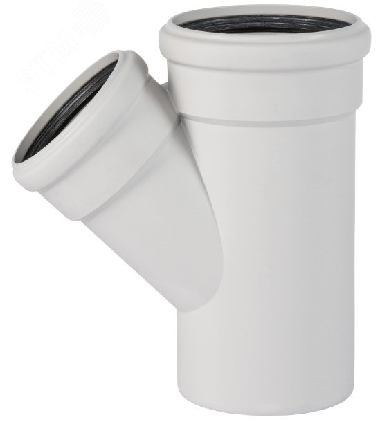 Изображение товара Тройник 160х110 45 град для бесшумной канализации PRO AQUA STILTE PLUS