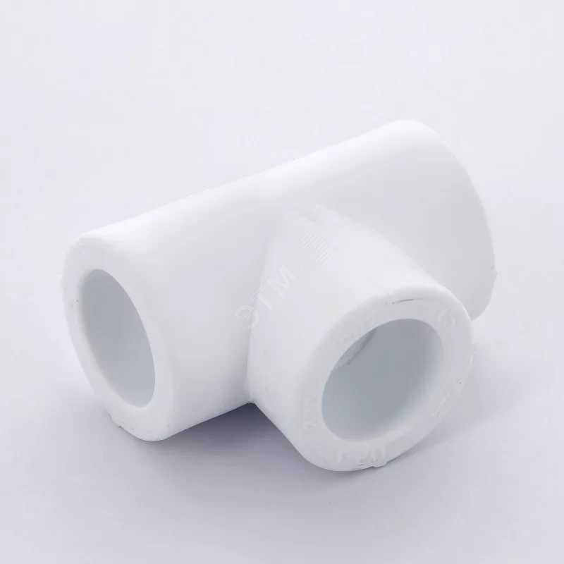 Тройник 20 полипропиленовый PPR белый (PA14008P) PRO AQUA купить цена