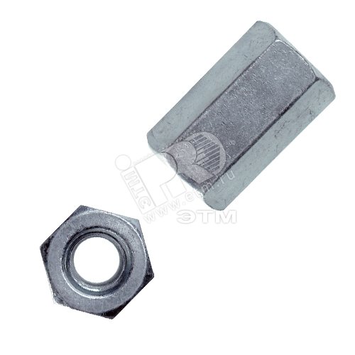 Гайка DIN6334 М8 удлиненная соединительная оцинкованная Tech-KREP ...