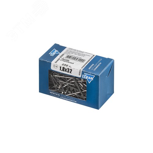 Изображение товара Гвоздь строительный 1.8х32 (250г) (упак)