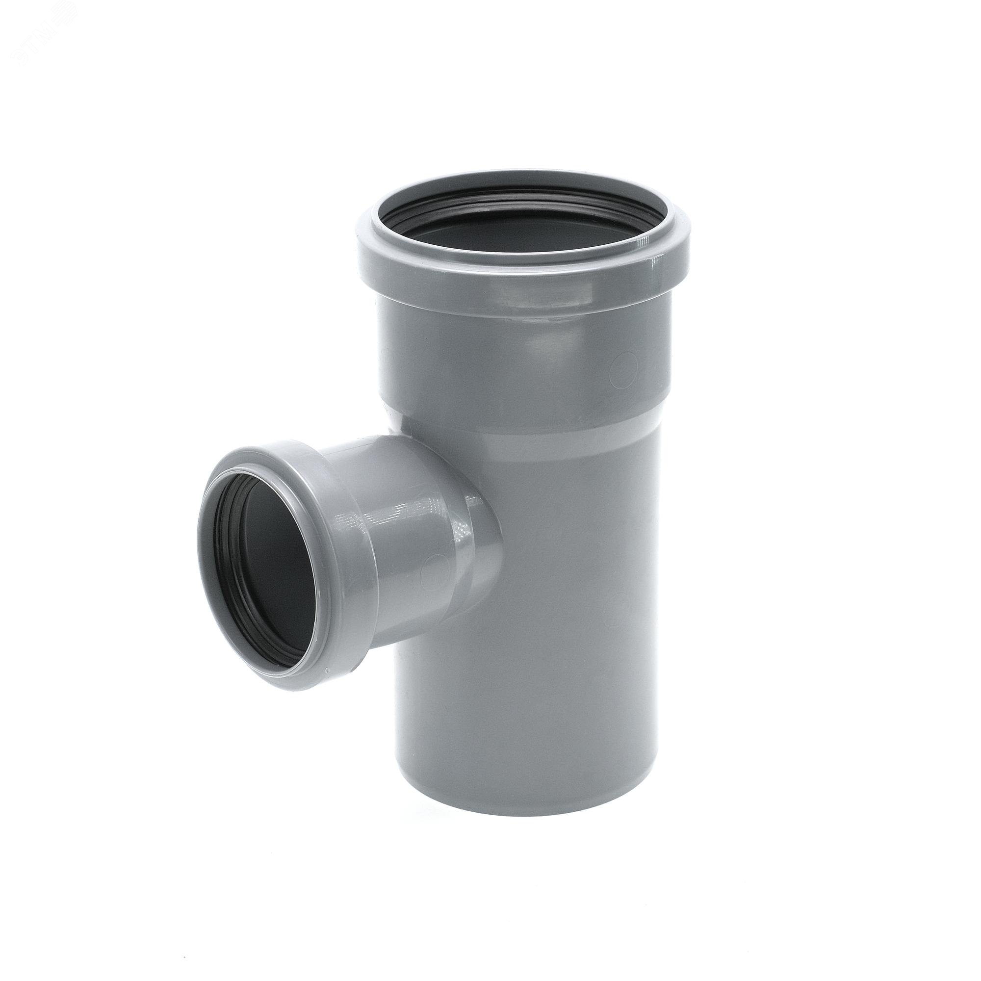 Изображение товара Тройник 75х50 87 град, канализационный Ostendorf