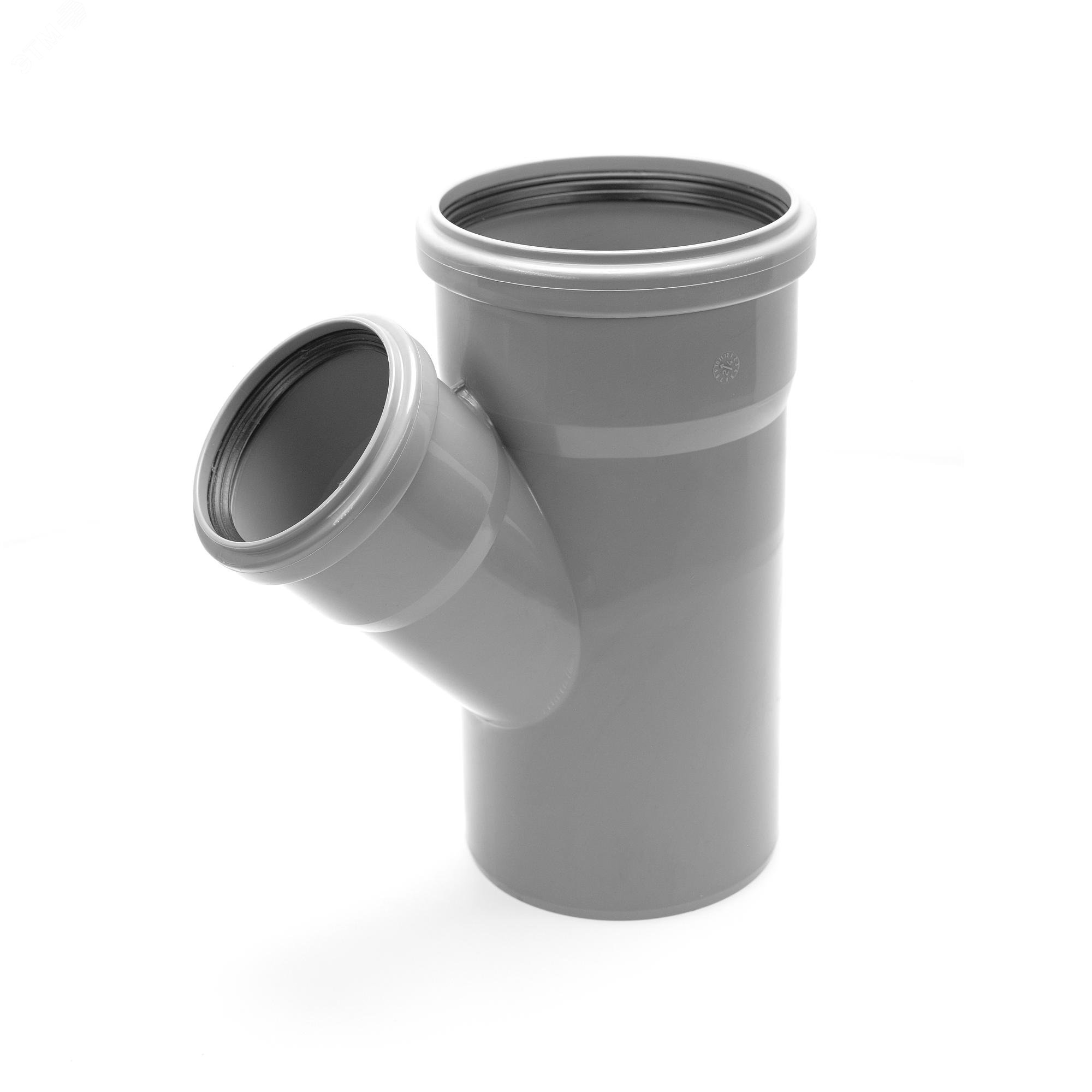 Изображение товара Тройник 110х75 градусов для канализации Ostendorf 115210