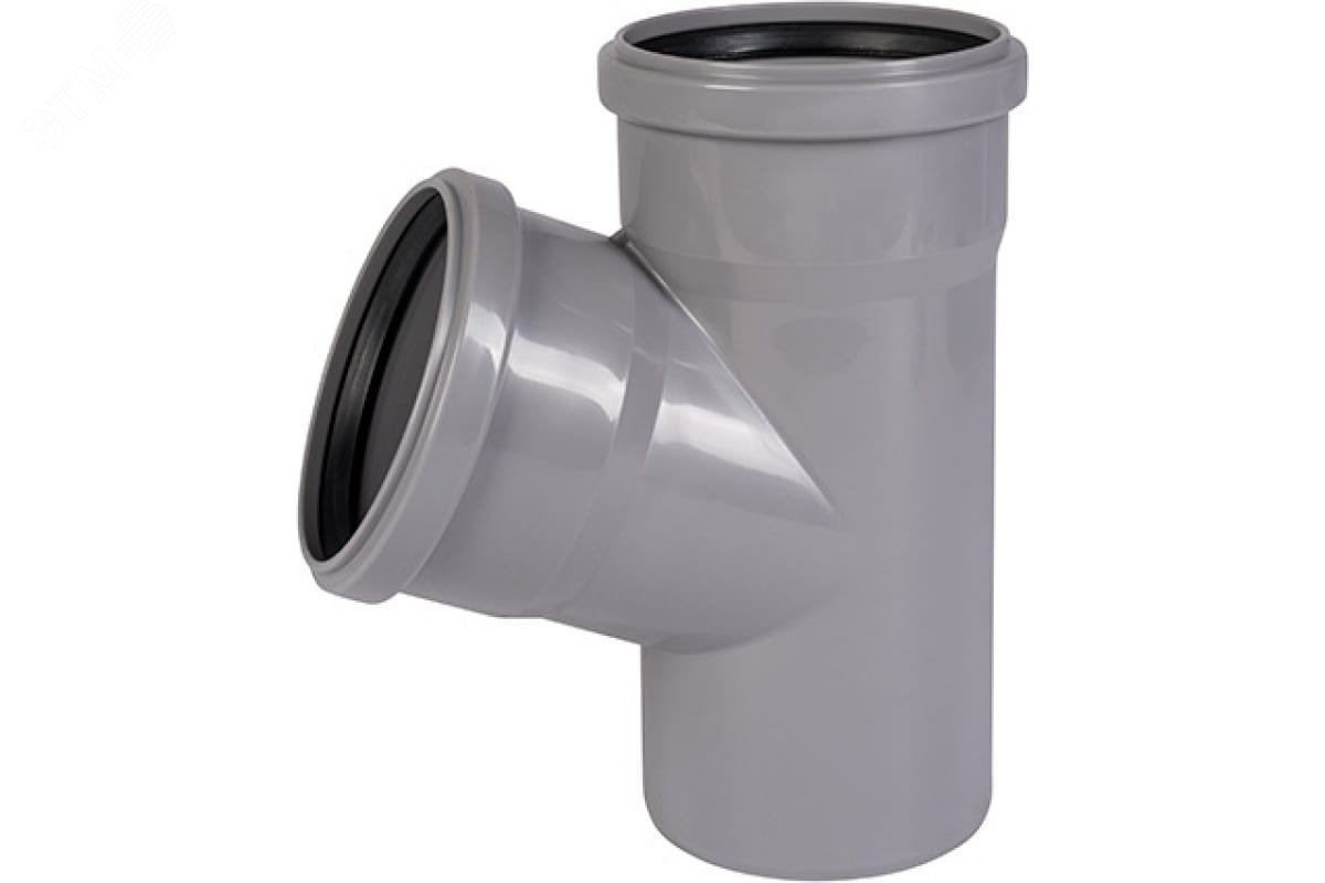 Изображение товара Тройник Ostendorf 110х75 67 град для внутренней канализации