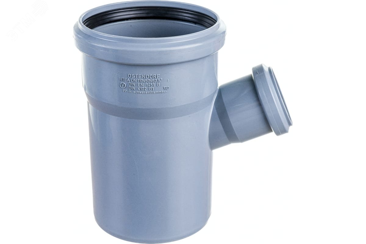 Изображение товара Тройник 110х50 67 град, канализационный (шт)