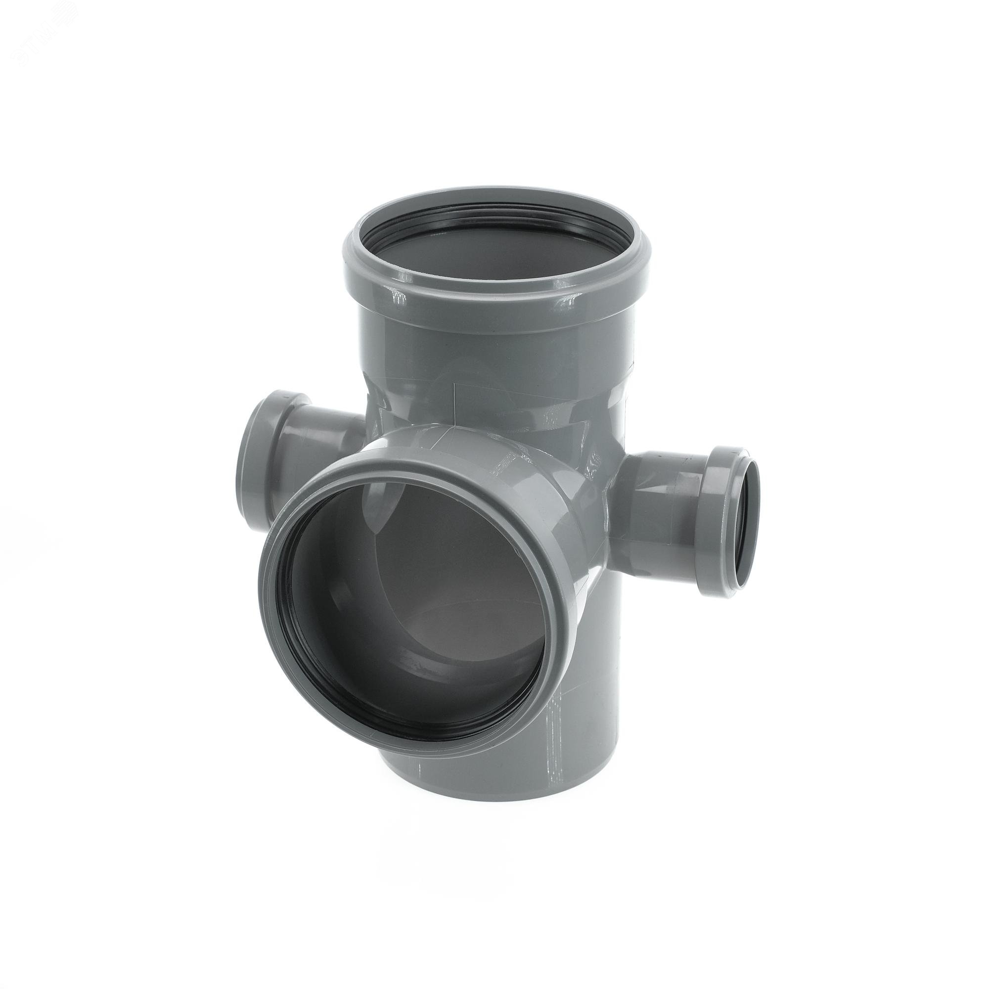 Изображение товара Канализационная крестовина 110х50х50х110 87 град пятерник от Ostendorf