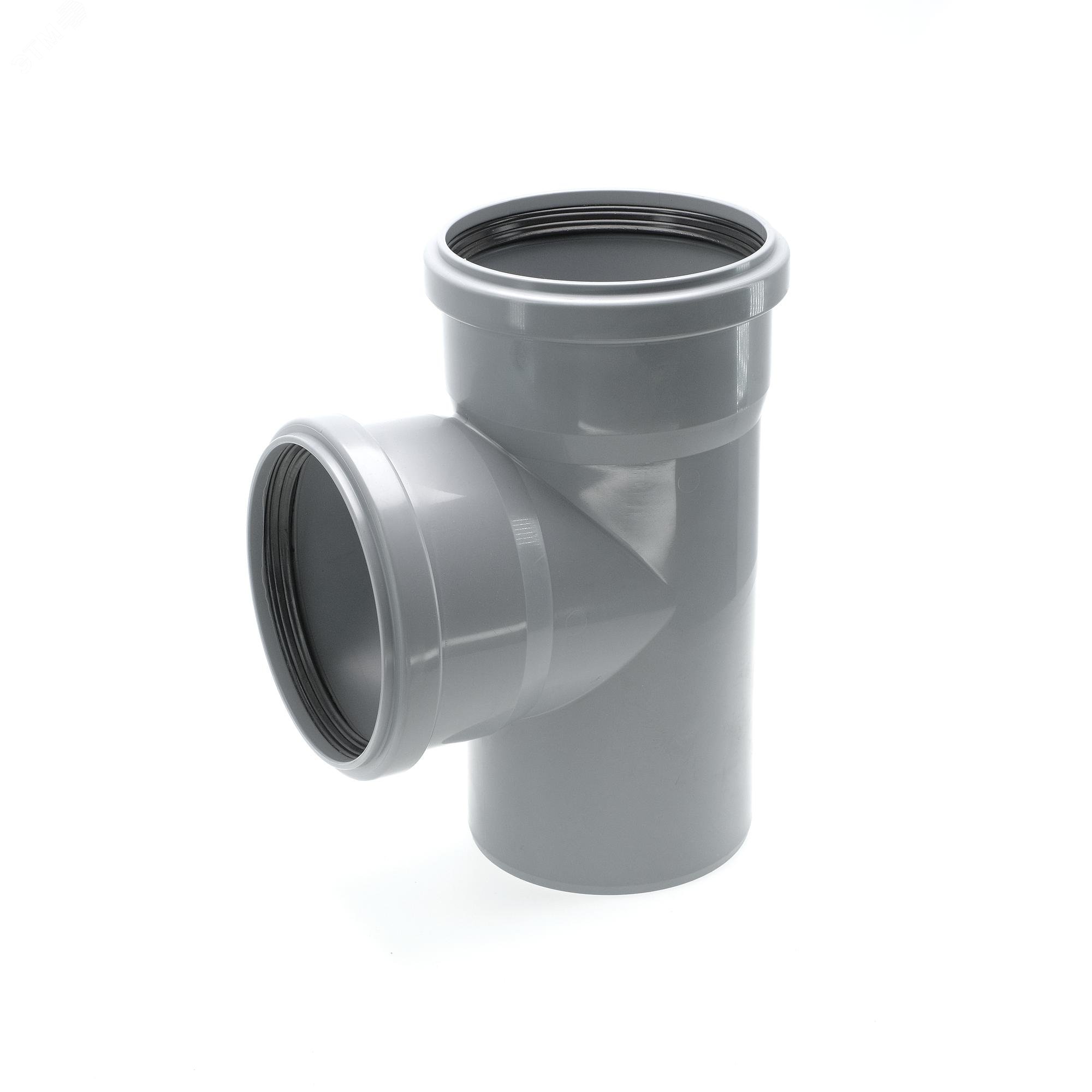 Изображение товара Канализационный тройник 125 мм с углом 87 градусов - Ostendorf