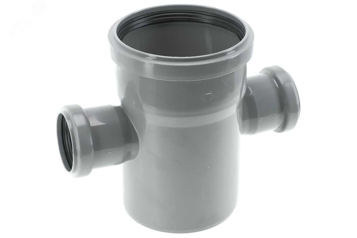 Изображение товара Крестовина 110х50х50 87 град канализационная для внутренней системы OSTENDORF