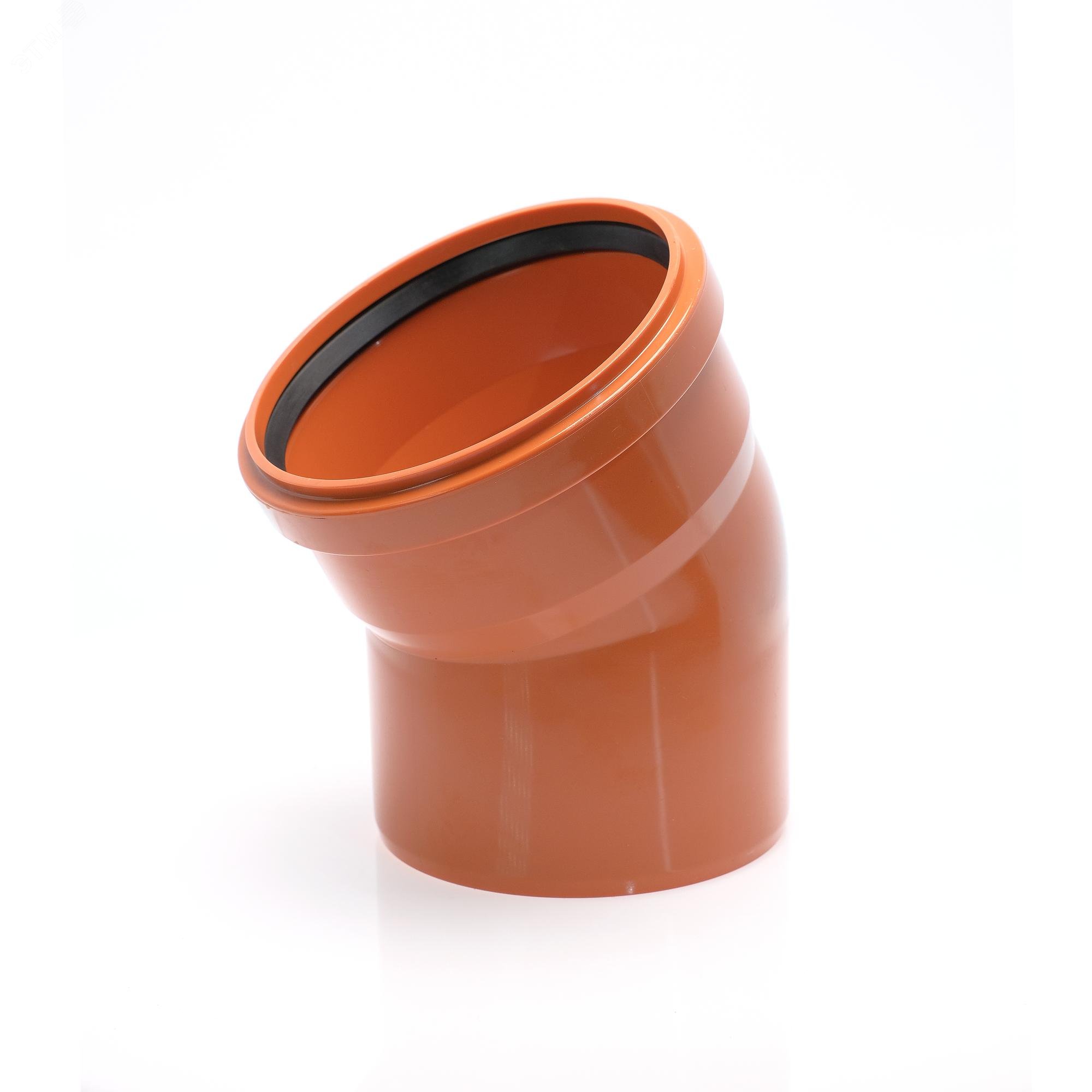 Изображение товара Отвод 160 30 град. для наружной канализации Ostendorf