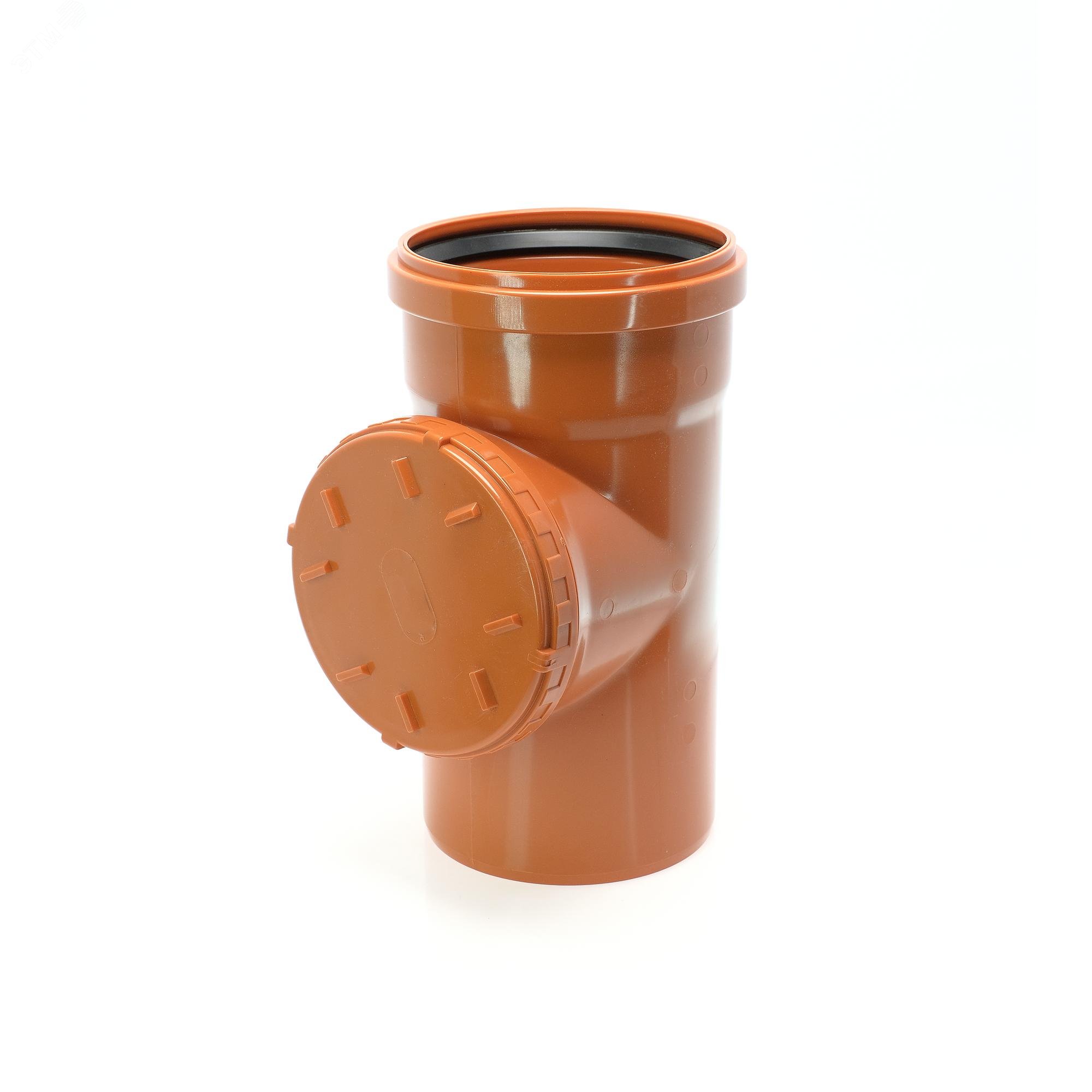 Изображение товара Ревизия 160 мм с круглым люком для наружной канализации