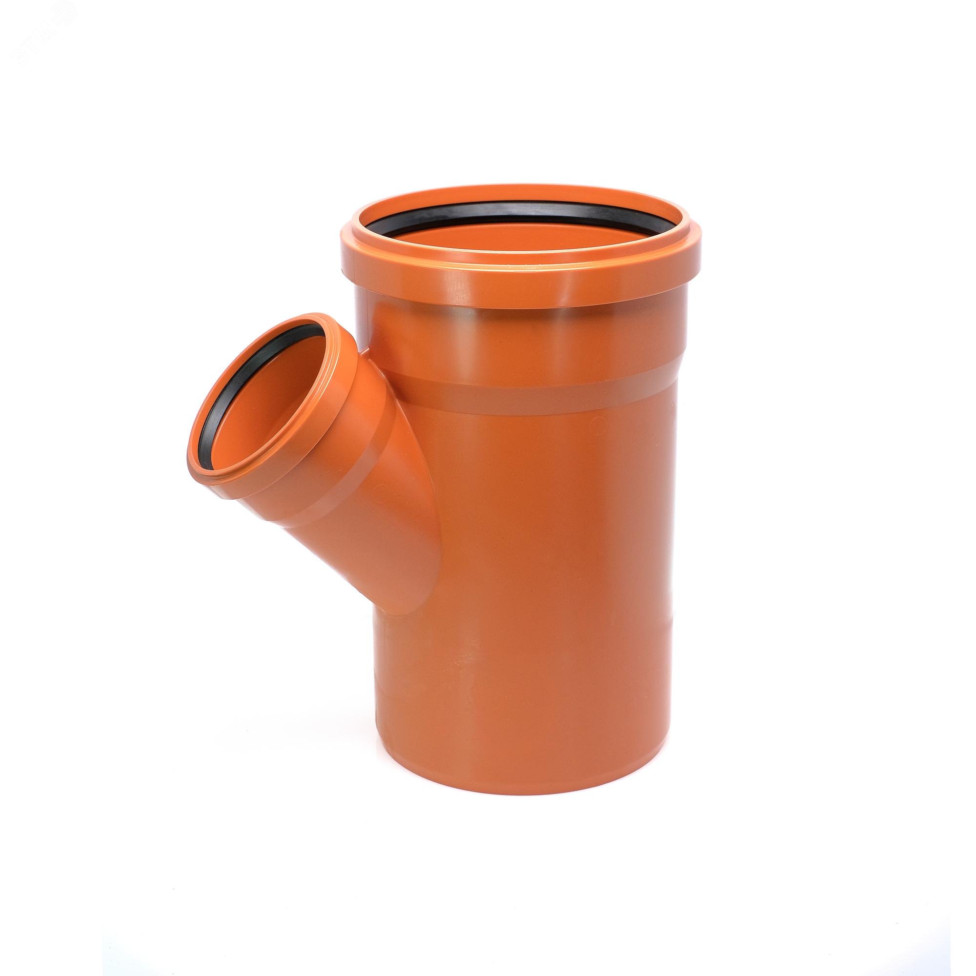 Изображение товара Тройник 200х110 45 град. для наружной канализации из PVC-Ostendorf