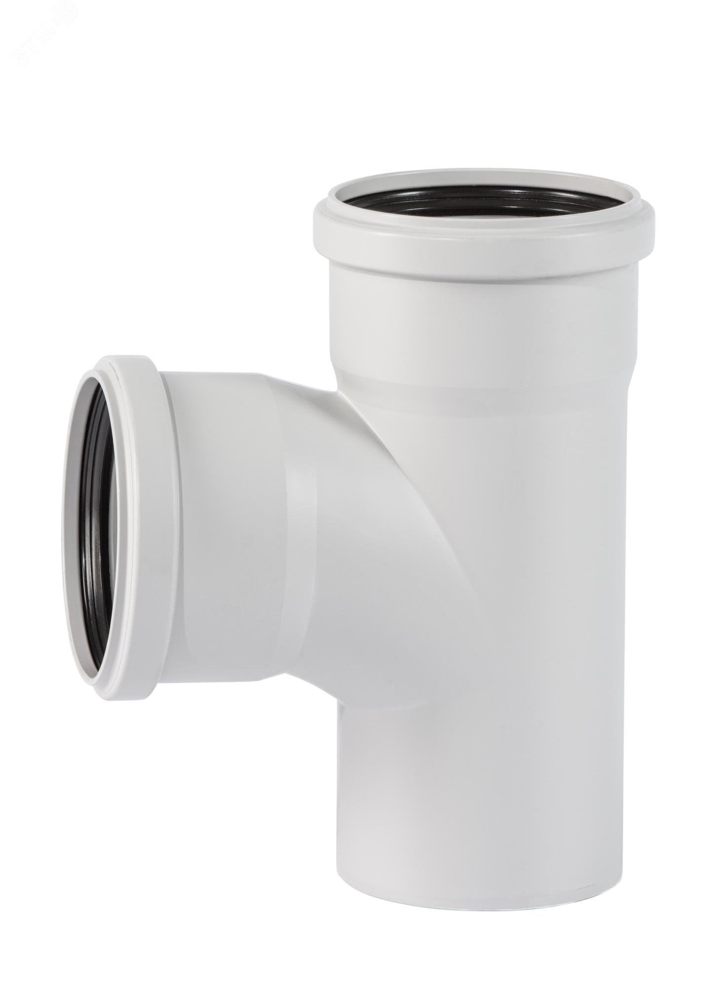 Изображение товара Тройник 90 87 град для бесшумной канализации Skolan Safe