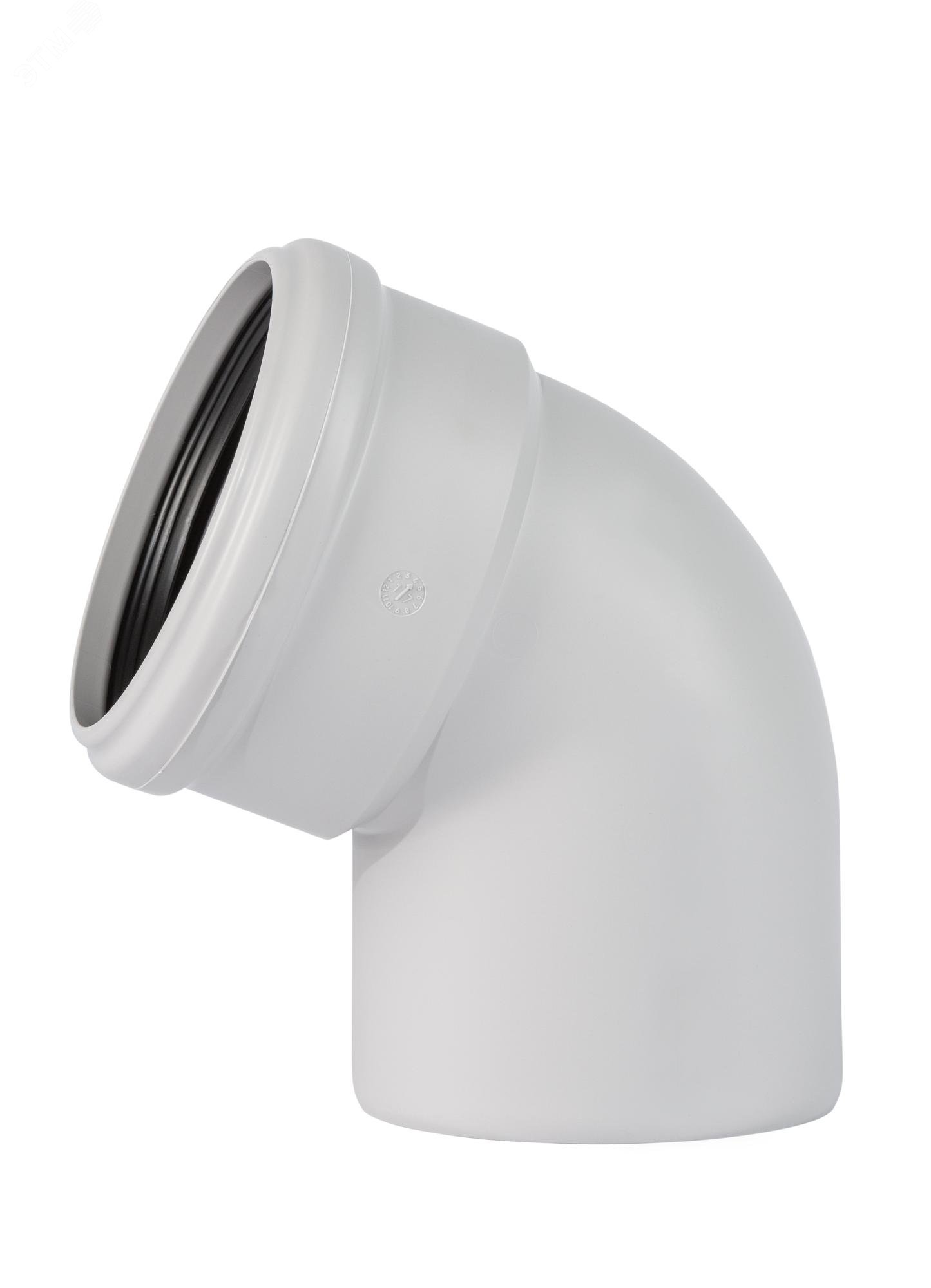 Изображение товара Отвод 110 67 град для бесшумной канализации Skolan Safe пластиковый