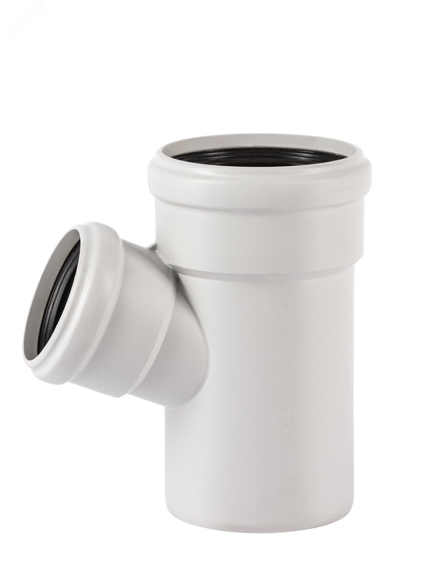 Изображение товара Тройник Ostendorf 110х75 67 град для бесшумной канализации