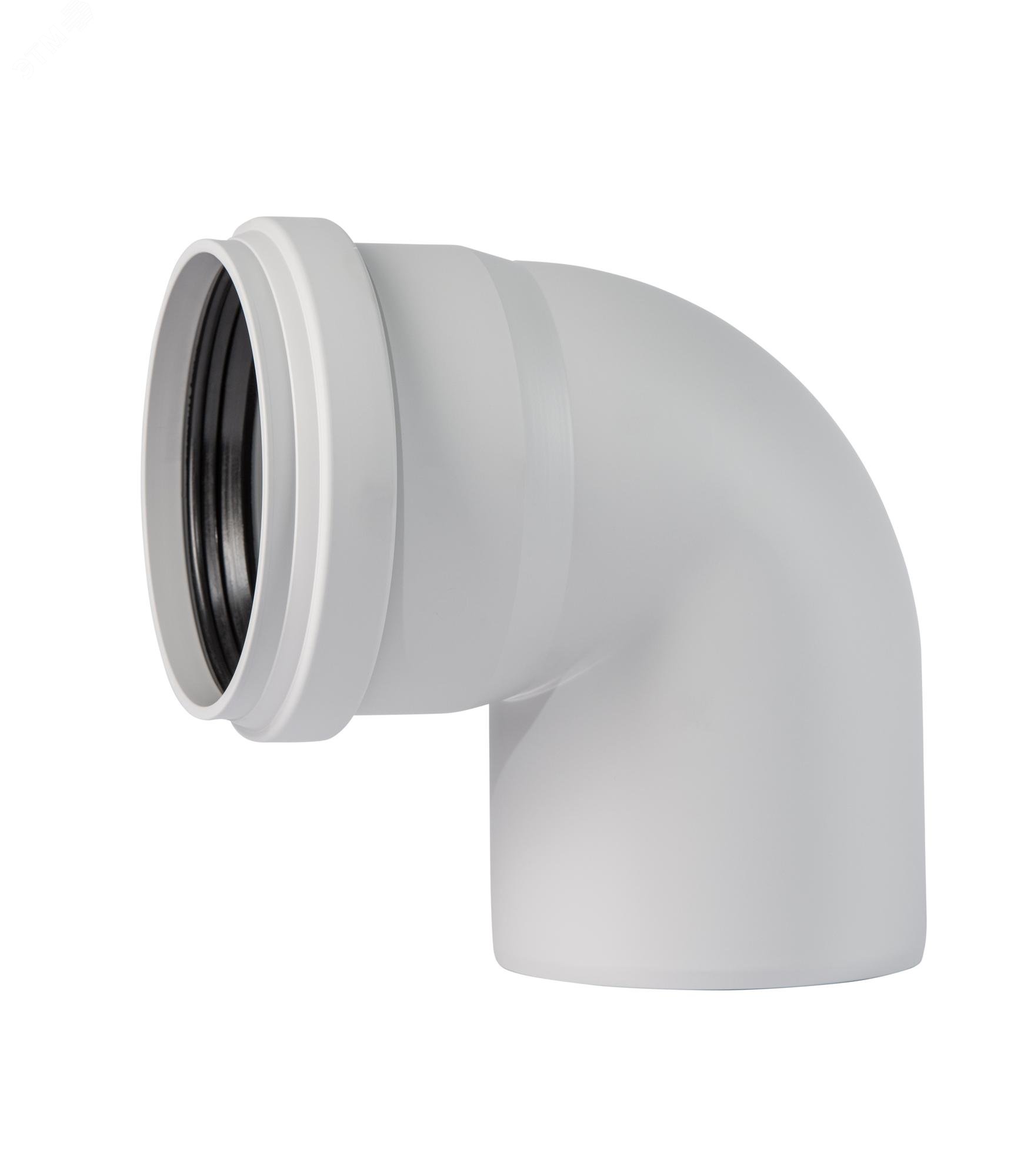 Изображение товара Отвод 160 мм 87 град для бесшумной канализации Skolan Safe