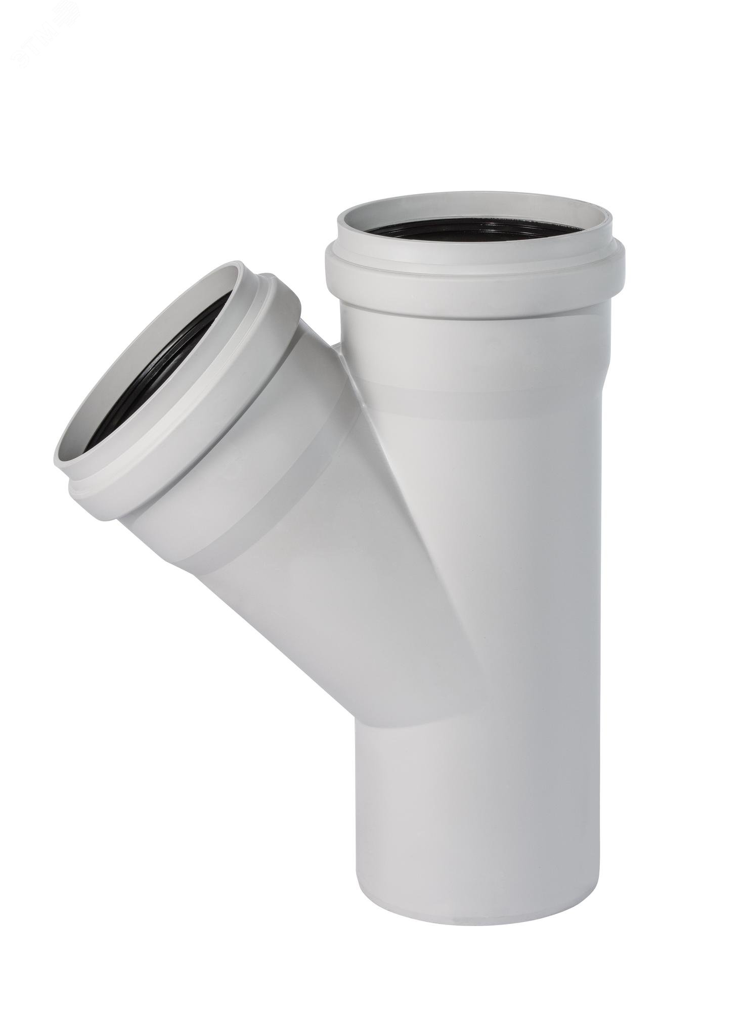 Изображение товара Тройник 200 45 град для бесшумной канализации Ostendorf Skolan Safe