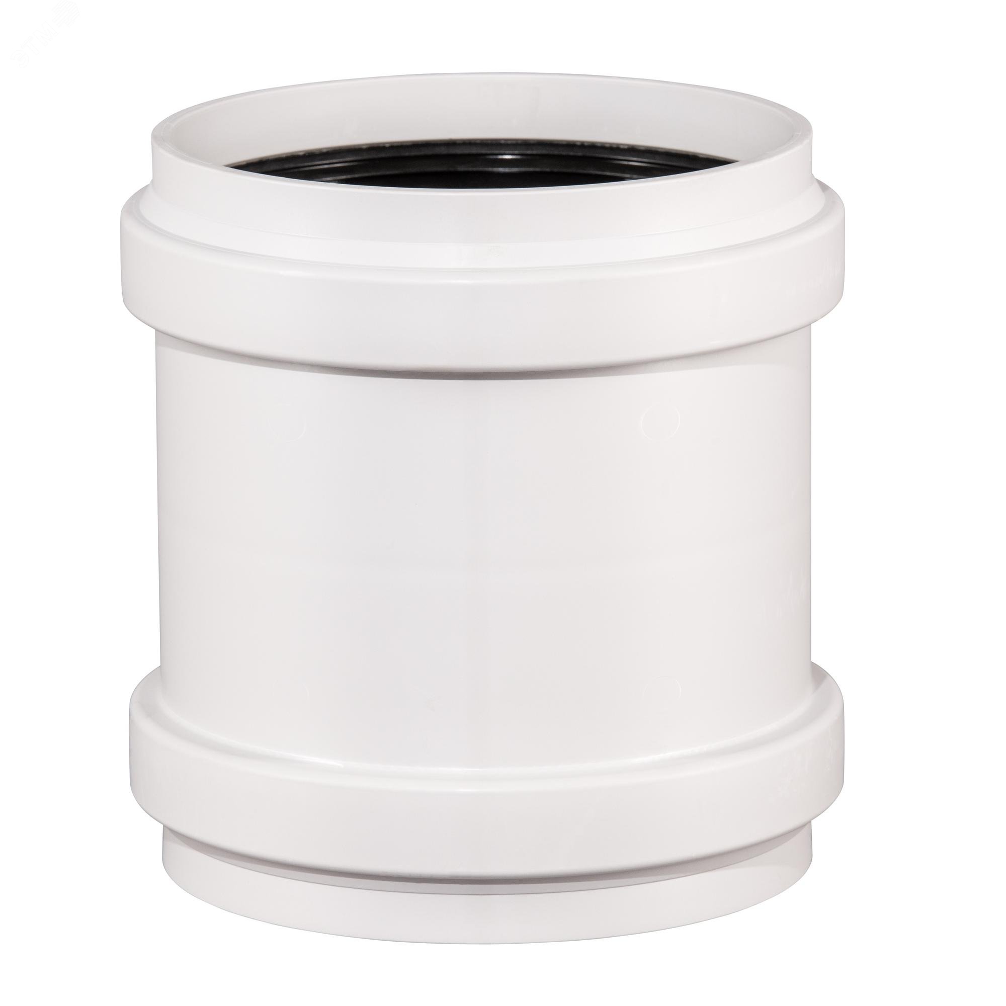 Изображение товара Муфта 200 мм двухраструбная для бесшумной канализации Skolan Safe