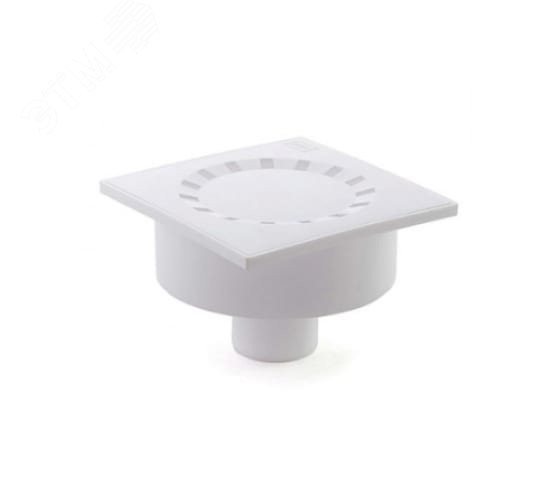 Изображение товара Трап вертикальный 150х150 ПП для внутренней канализации 50 мм с затвором (шт)