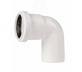 Изображение товара Отвод 50 87 град, для внутренней канализации, белый (шт)