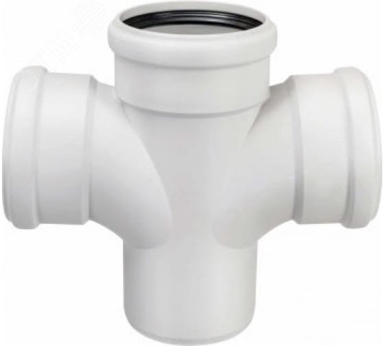 Изображение товара Крестовина 110 87 град для бесшумной канализации Ostendorf Skolan Safe