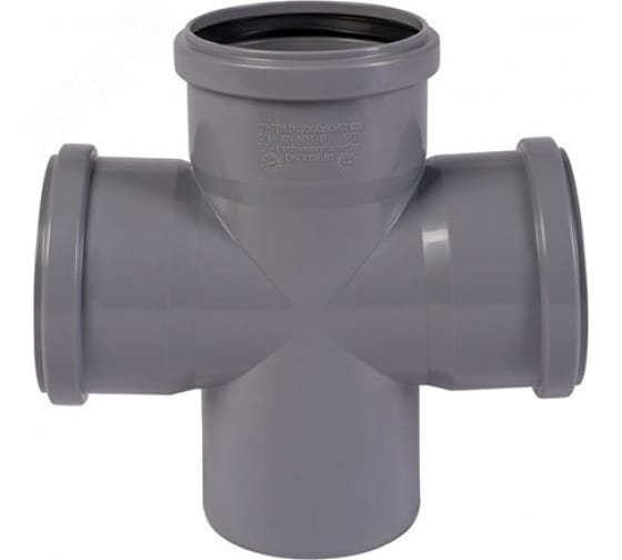 Изображение товара Крестовина канализационная 50 мм 45 градусов Ostendorf внутренняя легкая установка