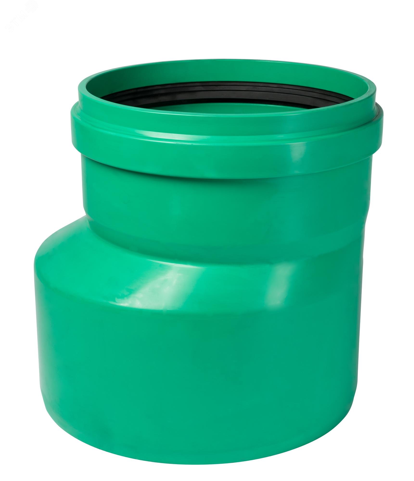 Изображение товара Редукция 500х400 ПП для наружной канализации KG2000 усиленная