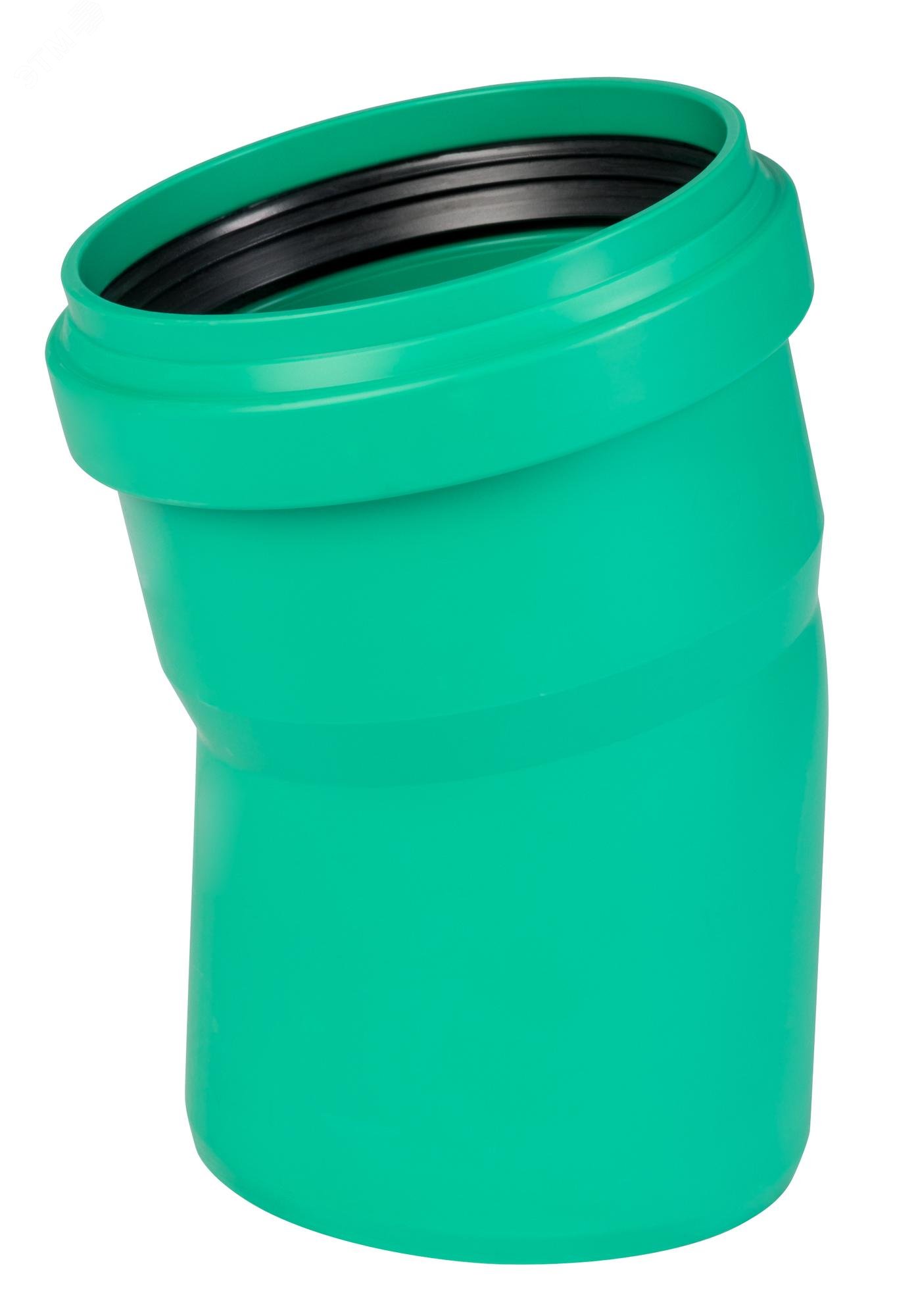 Изображение товара Отвод 110 15 град., ливневой канализации Ostendorf KG2000