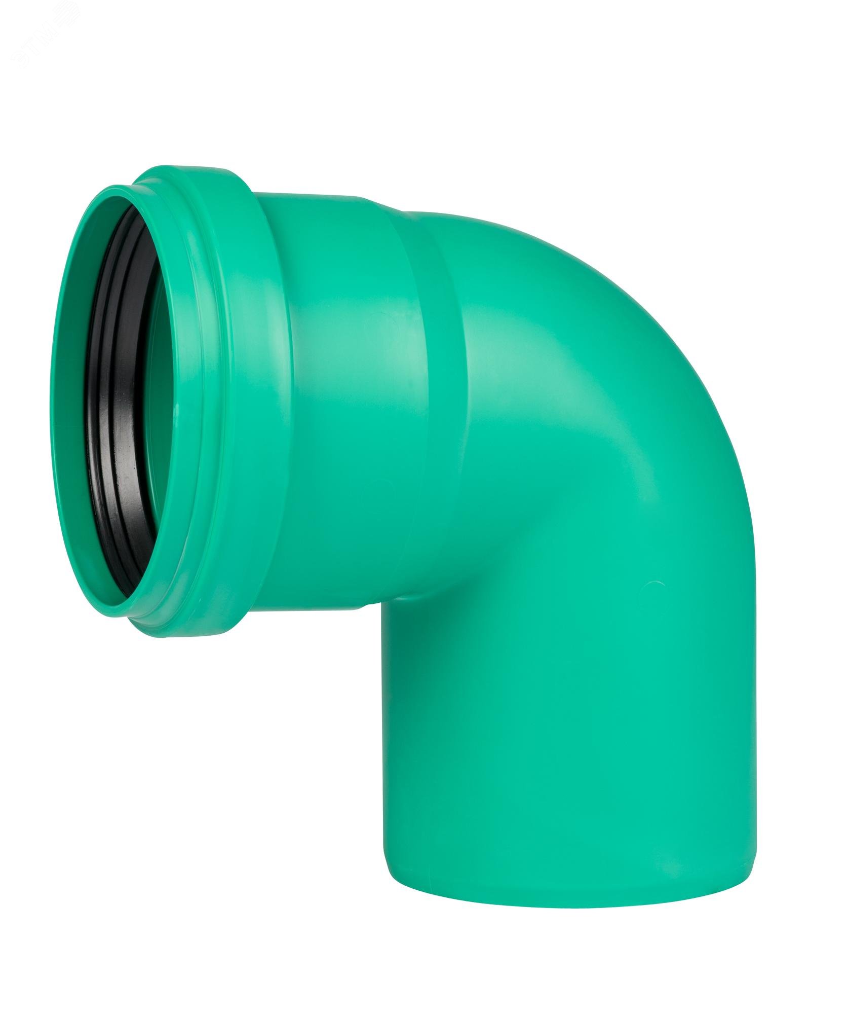 Изображение товара Отвод для ливневой канализации 110 мм 87 град. KG2000 усиленная Ostendorf