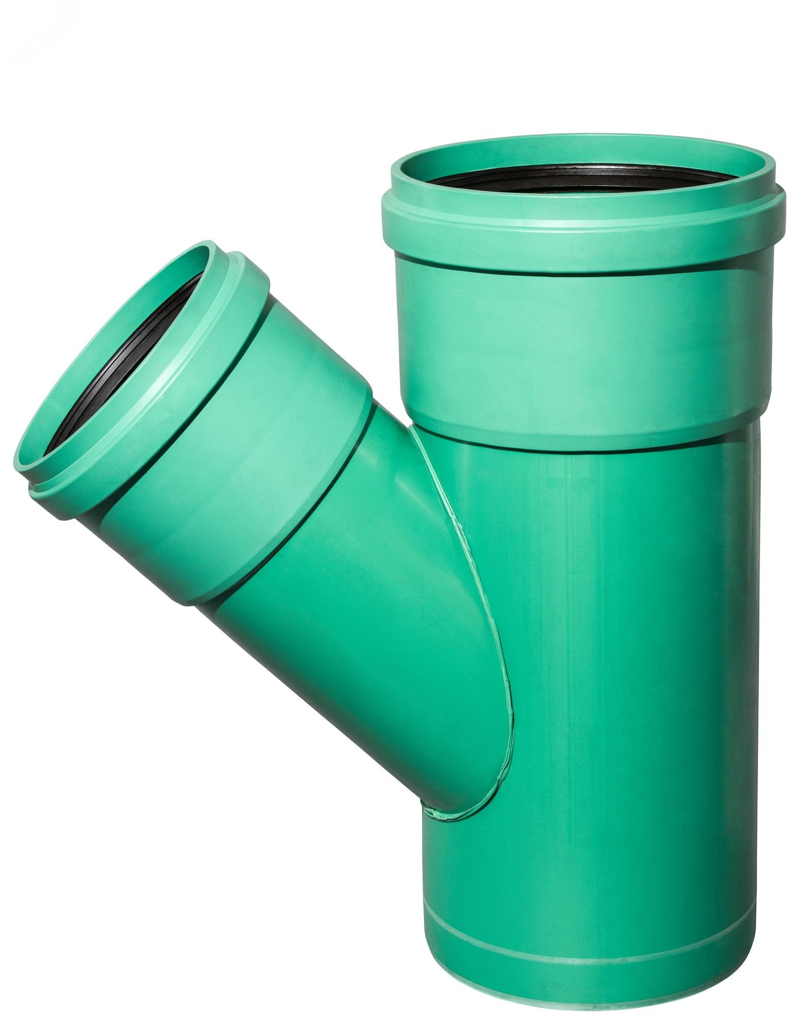 Изображение товара Тройник 400х315 45 град. KG2000 для канализации и ливневой системы