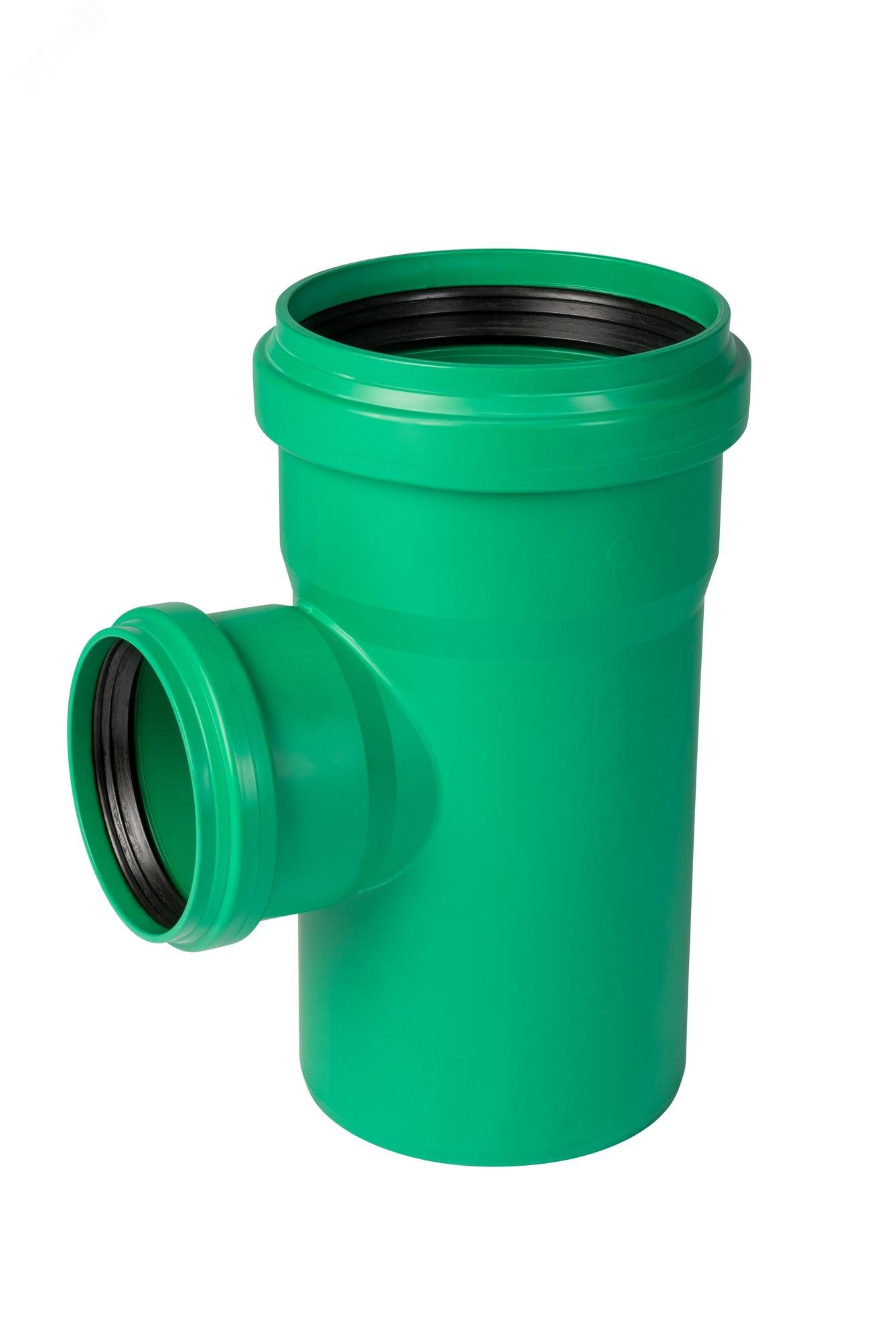 Изображение товара Тройник 160х110 87 град. KG2000 для ливневой канализации из полипропилена