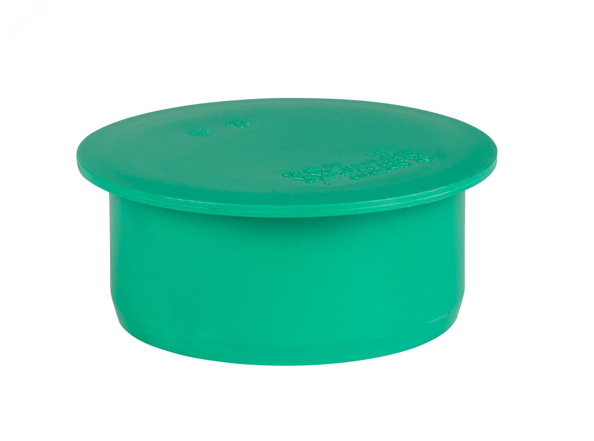 Изображение товара Заглушка 110 мм для ливневой канализации KG 2000 из полипропилена Германия