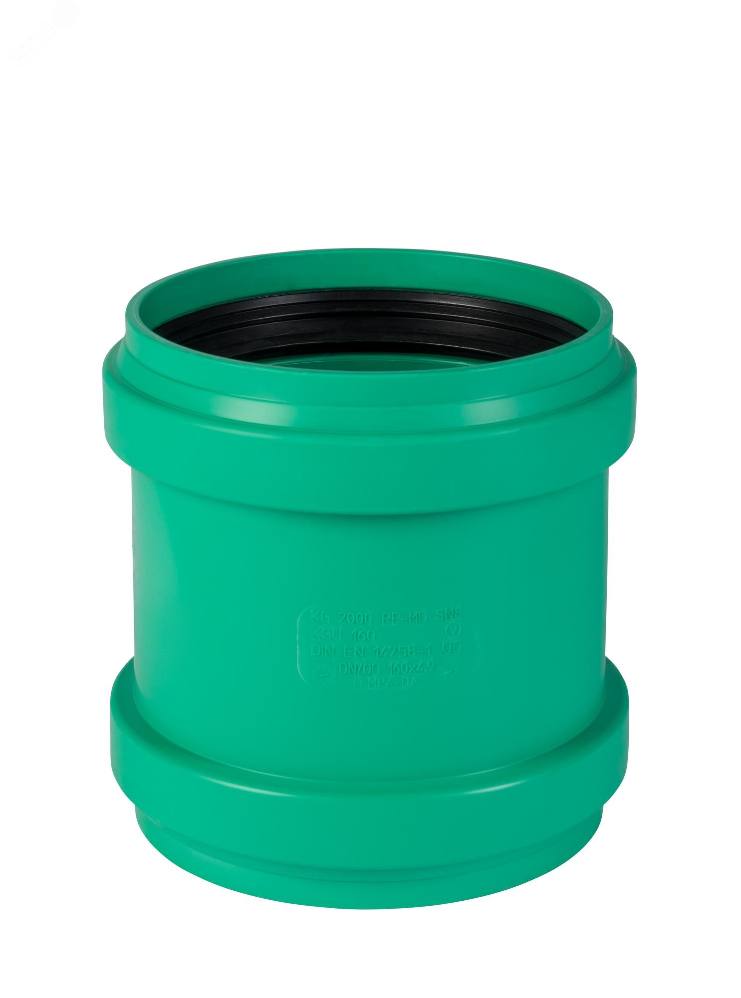 Изображение товара Муфта ремонтная 160 мм для ливневой канализации KG 2000 из полипропилена