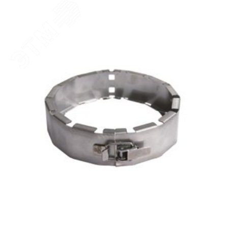 Изображение товара Хомут страховочный для раструбного соединения 75 мм Ostendorf металлический серый