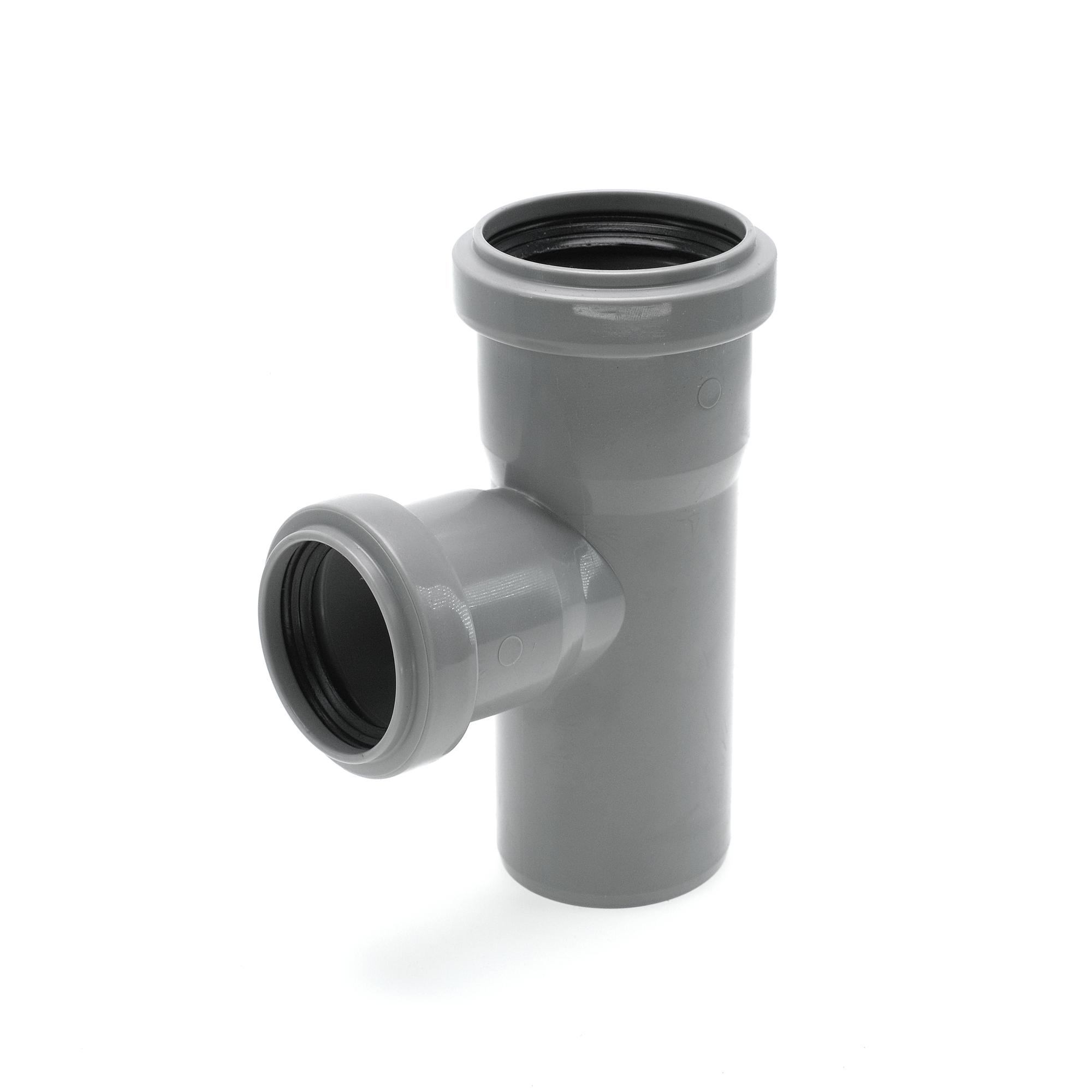 Тройник 50х40 87 град, канализационный