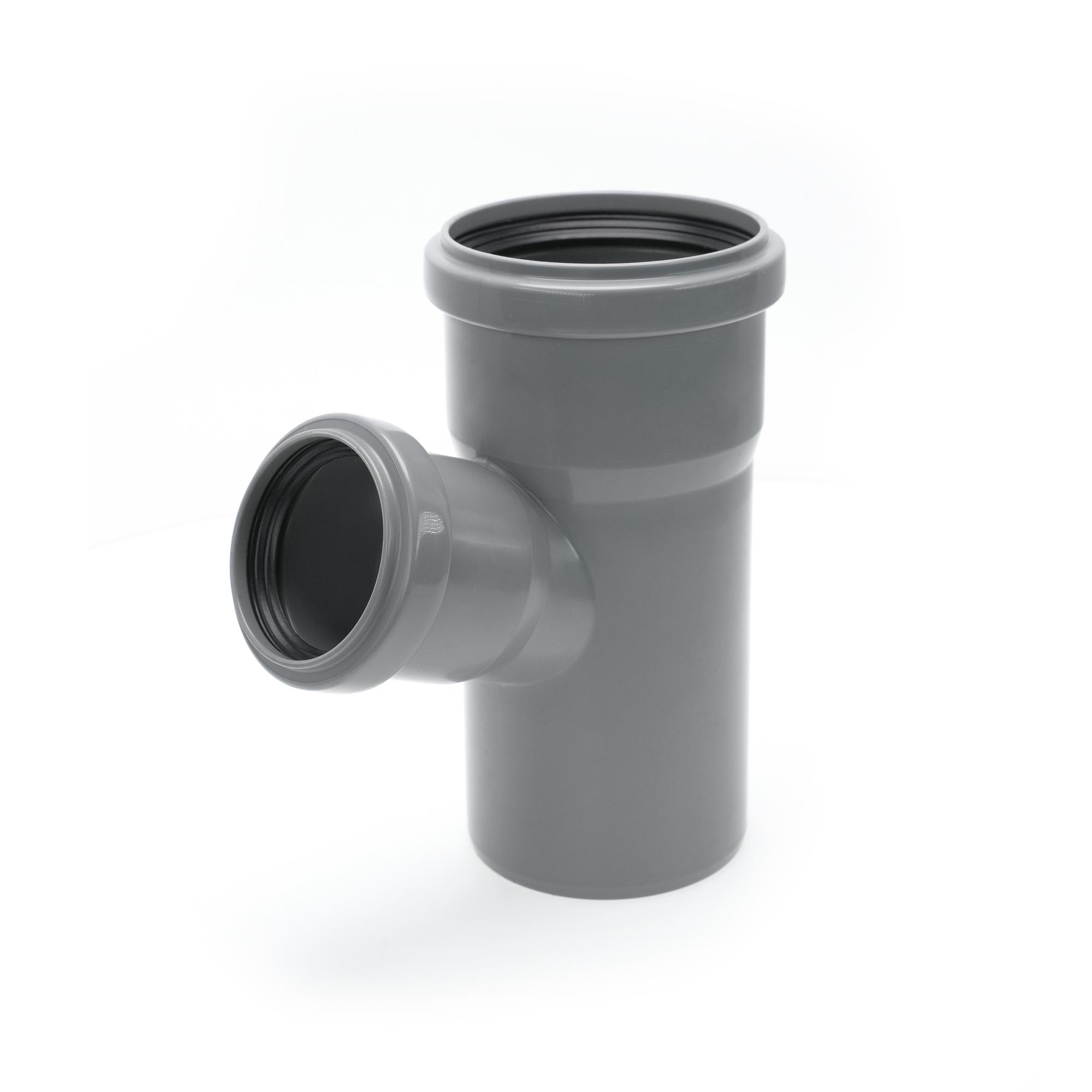 Тройник 75х50 67 град, канализационный