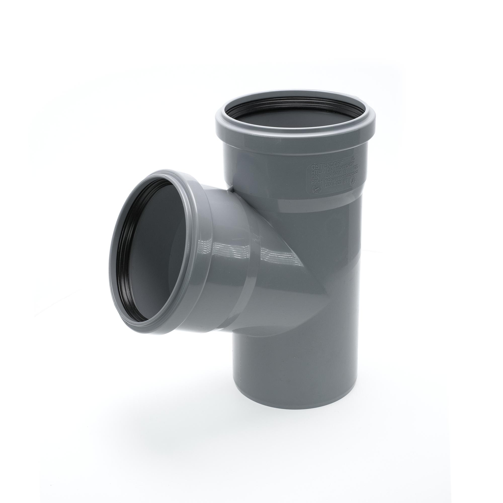 Тройник 110 67 град, канализационный